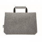 Vilten tas voor 15'' laptop kleur grijs vijfde weergave