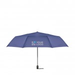 Winddichte opvouwbare paraplu van 27 inch weergave met jouw bedrukking