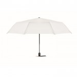 Winddichte opvouwbare paraplu van 27 inch kleur wit