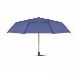 Winddichte opvouwbare paraplu van 27 inch kleur koningsblauw