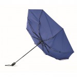 Winddichte opvouwbare paraplu van 27 inch kleur koningsblauw derde weergave