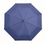 Winddichte opvouwbare paraplu van 27 inch kleur koningsblauw vijfde weergave