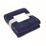 Kartonwollen deken voor uw logo 280 g/m2 kleur blauw