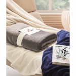 Kartonwollen deken voor uw logo 280 g/m2 kleur donkergrijs luxe hoofdweergave