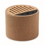 Bluetooth 5.3-luidspreker van kurk kleur beige