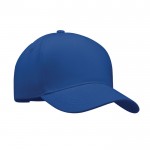 Baseballpet met logo van dikke katoenen twill, maat 7 1/4, 260 g/m2 kleur koningsblauw