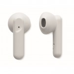 5.3 draadloze koptelefoon gemaakt van gerecycled ABS met 4 uur speeltijd kleur wit vierde weergave