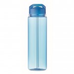 anti-lek drinkflessen bedrukken met rietje voor sport 650ml Tritan Renew™ kleur blauw vijfde weergave