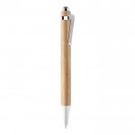 Klassieke pen met houten huls kleur hout