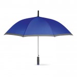 Promotie paraplu van 23” met EVA handvat kleur blauw