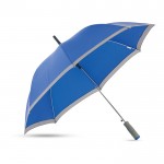 Promotie paraplu van 23” met EVA handvat kleur blauw tweede weergave
