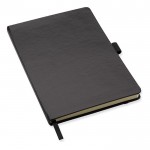 Promotie notitieboekje met pen kleur zwart tweede weergave