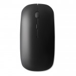Draadloze muis met logo kleur zwart