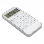 Promotie rekenmachine voor bedrijven kleur wit