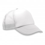 Trucker cap voor reclame kleur wit