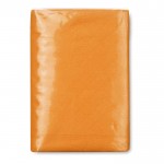 Papieren zakdoekjes met opdruk kleur oranje