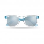 Gepolariseerde zonnebril met logo kleur blauw