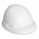 Anti-stress helm met logo kleur wit tweede weergave