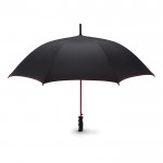 Windbestendige paraplu voor reclame, 23” kleur rood