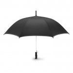 Windbestendige paraplu voor reclame, 23” kleur wit