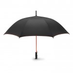 Windbestendige paraplu voor reclame, 23” kleur oranje