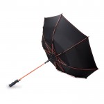 Windbestendige paraplu voor reclame, 23” kleur oranje vierde weergave