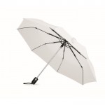 Automatische paraplu met opdruk kleur wit