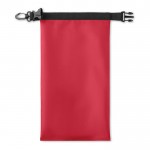 Tas met opdruk en schouderband van 1,5L kleur rood derde weergave
