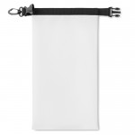 Tas met opdruk en schouderband van 1,5L kleur wit derde weergave