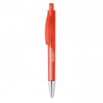 Pen met opdruk voor propaganda kleur rood bedrukt