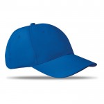 Cap met logo voor bedrijven kleur koningsblauw