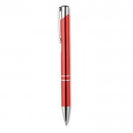 Reclame pen laten graveren voor bedrijven kleur rood