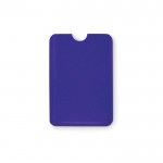 Promotionele creditcard beschermhoesje  kleur blauw