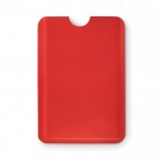 Promotionele creditcard beschermhoesje  kleur rood tweede weergave