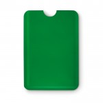Promotionele creditcard beschermhoesje  kleur groen tweede weergave