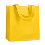 Goedkope tassen met logo voor bedrijven kleur geel tweede weergave