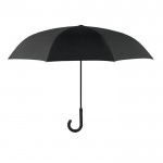 Omkeerbare paraplu van 23'' kleur grijs derde weergave