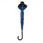 Omkeerbare paraplu van 23'' kleur koningsblauw