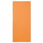 Te bedrukken handdoek van microvezel kleur oranje tweede weergave