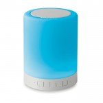Bluetooth speaker voor reclame kleur wit tweede weergave