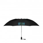 Moderne opvouwbare paraplu met logo weergave met jouw bedrukking