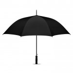 Opvallende paraplu voor bedrijven kleur zwart derde weergave