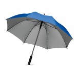 Opvallende paraplu voor bedrijven kleur koningsblauw