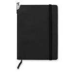 A5-formaat notitieboekje met slappe kaft kleur zwart tweede weergave