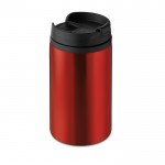 Promotionele thermosbeker, 280ml kleur rood