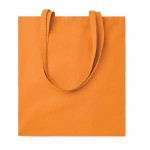 Tas met logo kleur oranje