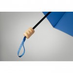 Opvouwbare paraplu voor bedrijven, 21” kleur koningsblauw vierde weergave