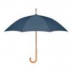 Elegante paraplu voor bedrijven kleur blauw