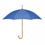 Elegante paraplu voor bedrijven kleur koningsblauw