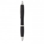 Eco pen met huls van tarwestro kleur zwart tweede weergave